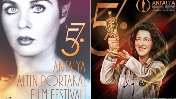 Altın Portakal Film Festivali afişlerinde Fatma Girik ve sağlık çalışanları olacak