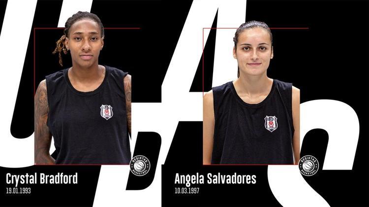Basketbol haberleri | Crystal Bradford ve Angela Salvadores, Beşiktaşta