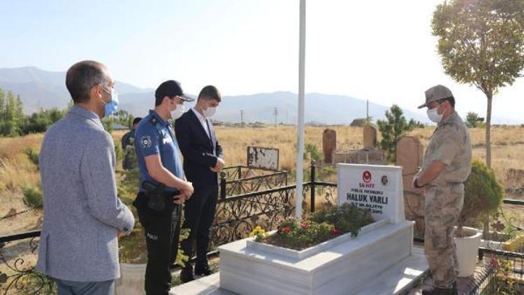 Kaymakamdan şehit polisin ailesine ziyaret