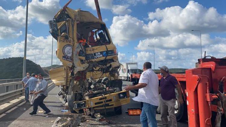 Kuzey Marmara Otoyolu Riva Kavşağında kaza; 1 yaralı