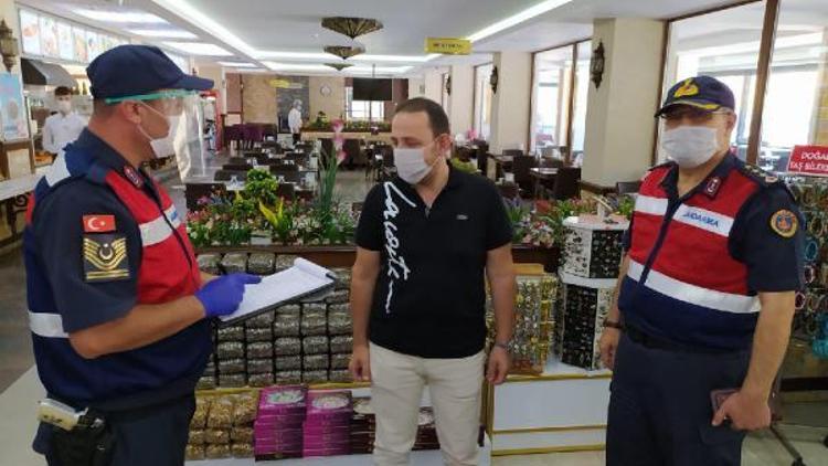 Geredede koronavirüs tedbirlerine uymayanlara para cezası