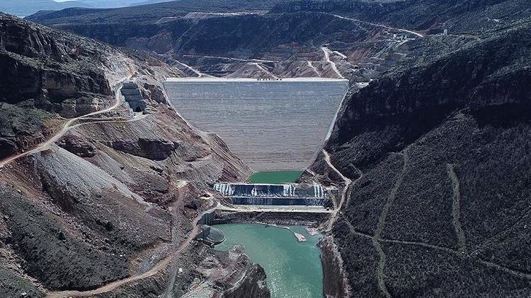 Türkiyenin ikinci büyük sulama barajı olacak Silvanda önemli bir eşik aşıldı