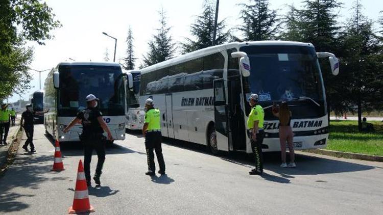 Bursada HES kodu olmayan yolcu taşıyan otobüs trafikten 10 gün men edildi