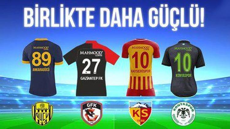 Mahmood Coffee, 4 Süper Lig takımına sponsor oldu