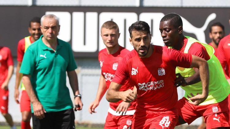 Sivassporda BB Erzurumspor hazırlıkları devam ediyor