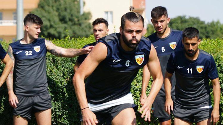 Kayserispor, Alanyaspor maçı hazırlıklarını tamamladı