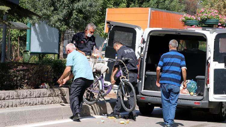 Eskişehirde otomobilin çarptığı 78 yaşındaki bisikletli hayatını kaybetti