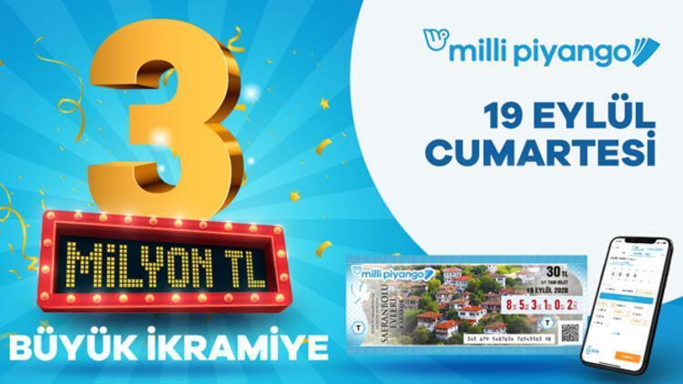 Milli Piyango sonuçları açıklandı mı 19 Eylül Milli Piyango çekilişi Millipiyangoonline.comda