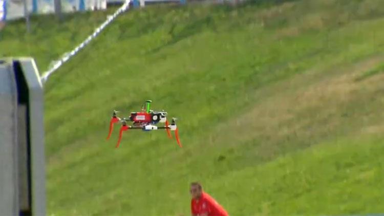 İnsansız hava araçları Gaziantep semalarında yarıştı