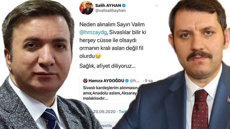 Valiler arasında gülümseten Anadolu Aslanı atışması