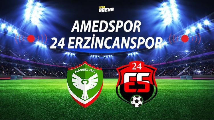 Amedspor 24 Erzincanspor maçı ne zaman saat kaçta hangi kanalda