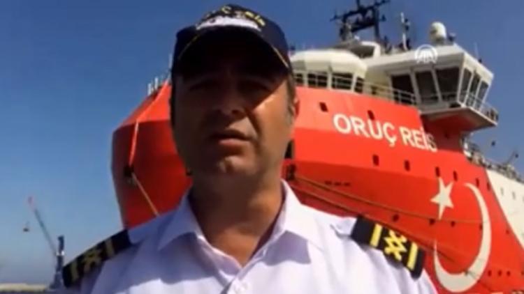MTA Oruç Reis gemisinin kaptanı Cankat Uzşen, AAya konuştu