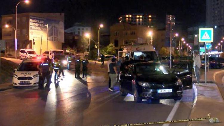 Bağcılarda otomobile silahlı saldırı: 1 ölü, 1 yaralı