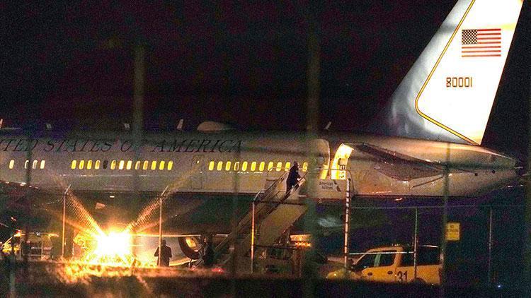 Son dakika ABD Başkan Yardımcısı Pencein uçağı zorunlu dönüş yaptı
