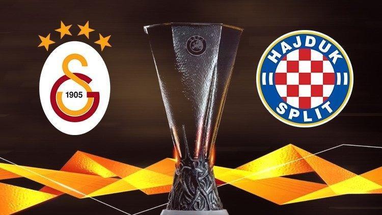 Galatasaray, UEFA Avrupa Liginde tur peşinde Rakip Hajduk Split...