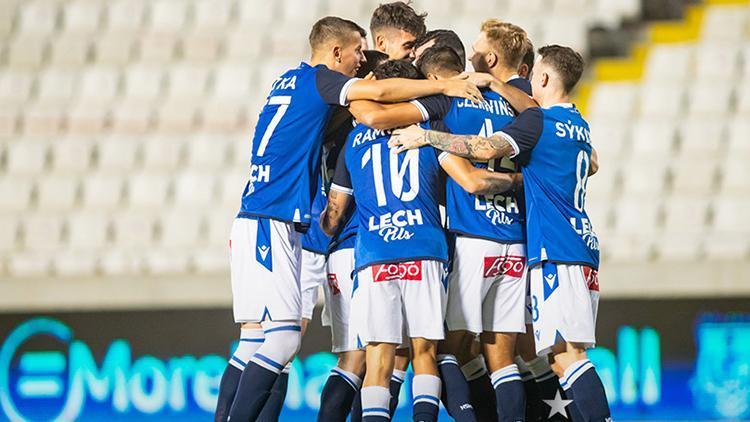 Apollonu 5-0 yenen Lech Poznan play-off turuna yükseldi