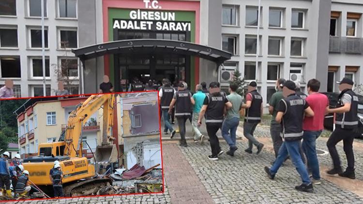 Son dakika haberler: Sel felaketinin vurduğu Dereli’de çete operasyonu... ‘Tonyalılar’ tutuklandı