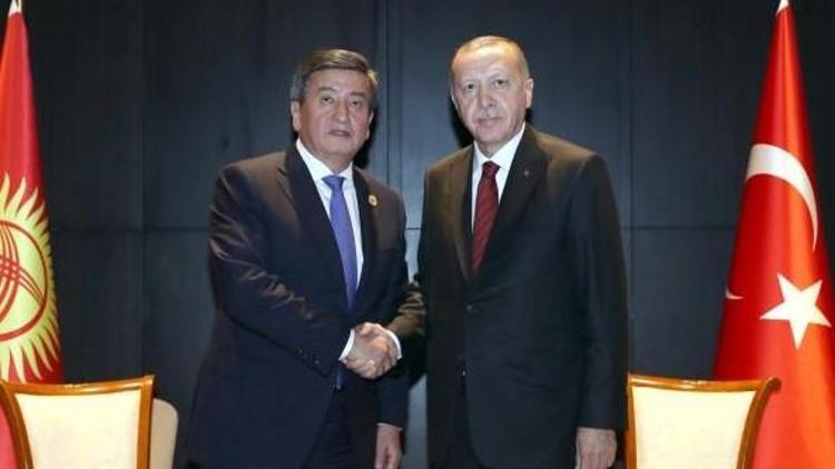 Cumhurbaşkanı Erdoğan, Ceenbekov ile telefonda görüştü