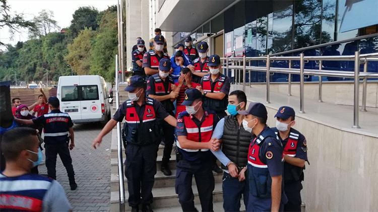 Zonguldakta kablo hırsızlığından gözaltına alınan 5 zanlıdan 4ü tutuklandı