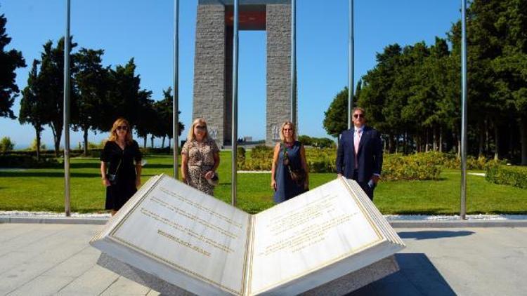 Hırvatistan, Slovakya ve Arnavutluk Başkonsolosları Tarihi Alanı ziyaret etti