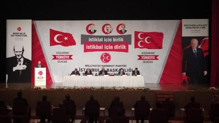 Son dakika... MHP İstanbul 13. İl Kongresi başladı