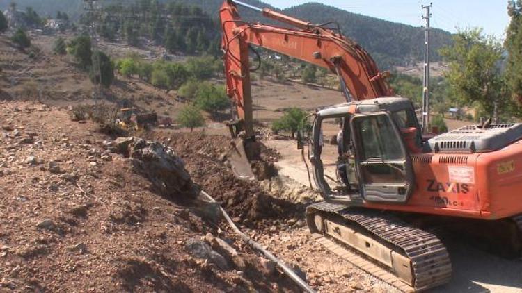 Büyükşehir, Aladağ’ın içme suyu sorununa son veriyor