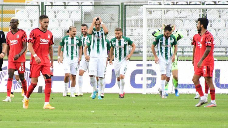 Konyaspor 4-1 Beşiktaş (Maçın özeti ve golleri)