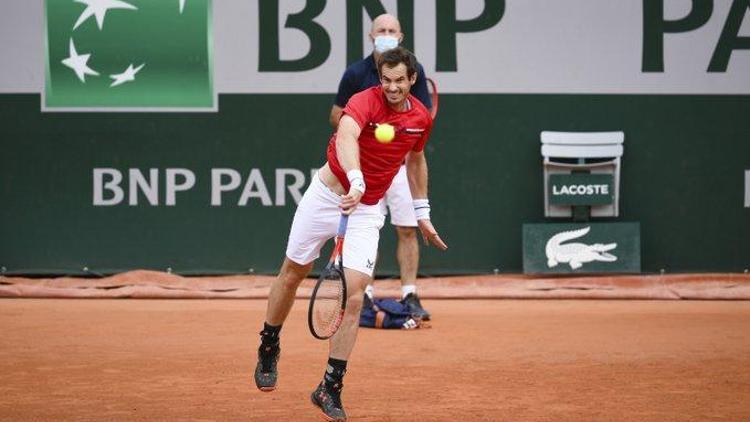 Andy Murrayden Fransa Açıka erken veda