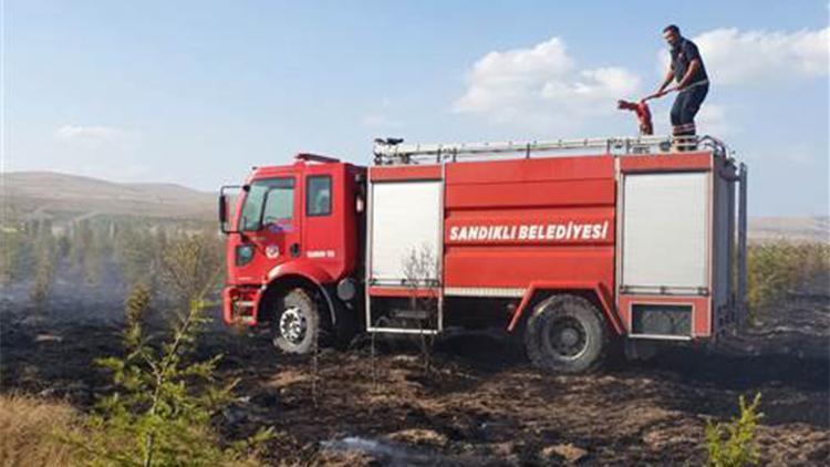 Sandıklı’da orman yangını