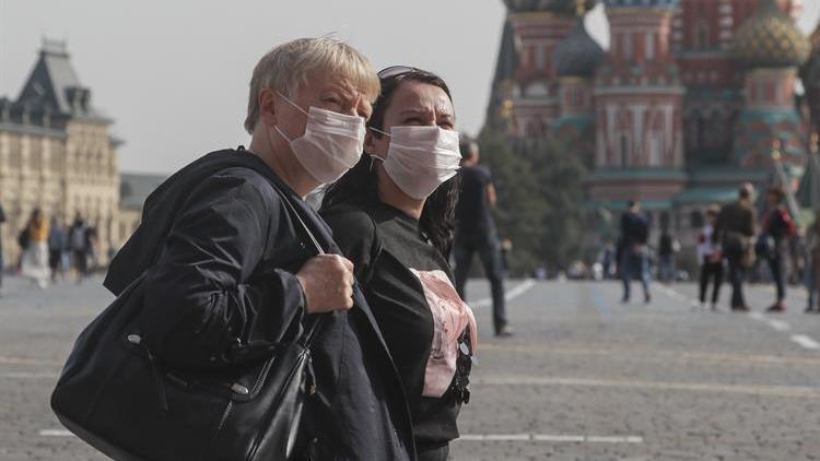 Rusya’da son 24 saatte 8 bin 135 yeni koronavirüs vakası