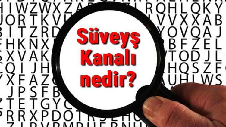 Süveyş Kanalı nedir Süveyş Kanalı nerede ve uzunluğu kaç km Süveyş Kanalı hakkında bilgi