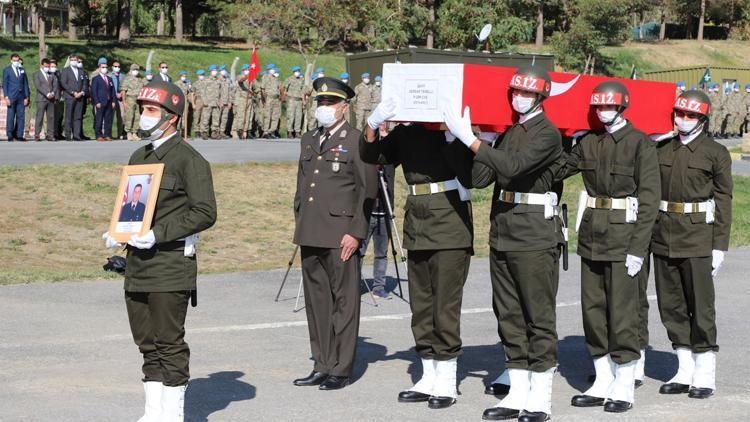 Şehit uzman çavuşun cenazesi, törenle memleketine uğurlandı