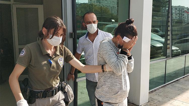 Hamile kadın gasptan tutuklandı