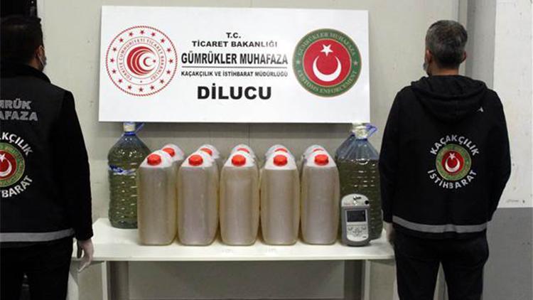 TIR’ın deposunda 260 kilo sıvı metamfetamin ele geçirildi