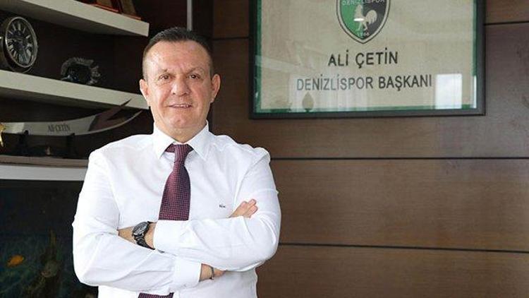 Denizlispor Başkanı Ali Çetin: Kötü gidişe son vereceğiz...