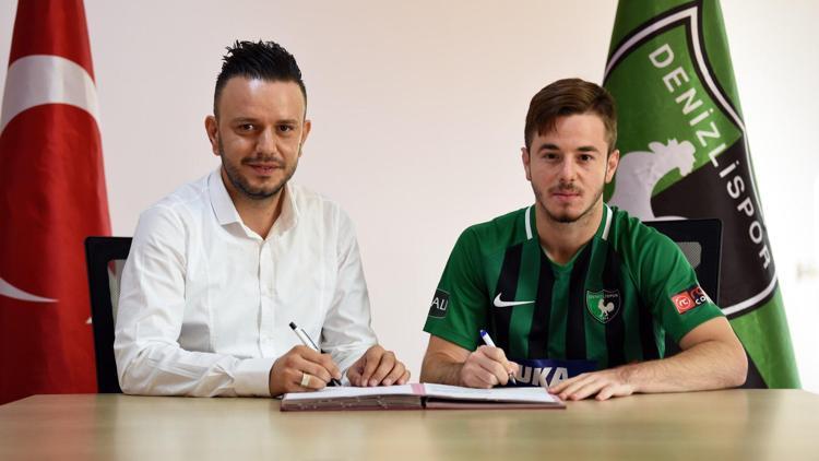 Denizlispor, Mert Sarıkuş ile profesyonel sözleşme imzaladı