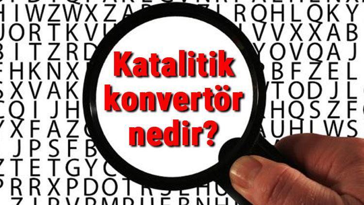 Katalitik konvertör nedir Katalizör ne demek ve ne işe yarar