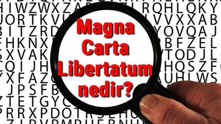 Magna Carta Libertatum nedir, nerede ve kimler arasında imzalanmıştır Magna Carta Libertatum önemi, özellikleri ve maddeleri