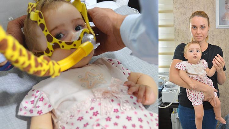 Adanada SMA hastası 9 aylık Sofia Deniz yardım bekliyor
