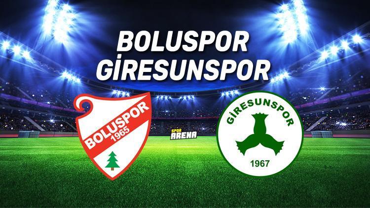 Giresunspor Boluspor maçı hangi kanalda, saat kaçta canlı yayınlanacak