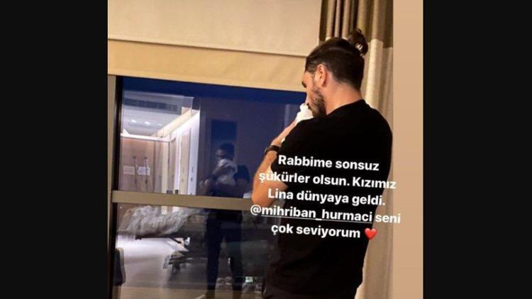 Özer Hurmacı baba oldu Kızımız Lina dünyaya geldi...