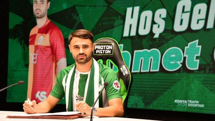 Son Dakika Transfer Haberi | Galatasaraydan ayrılan Ahmet Çalık, Konyasporda