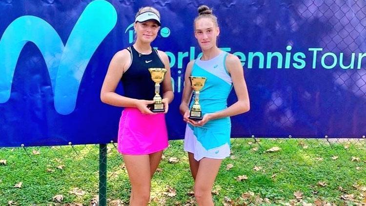 Genç tenisçi Melisa Şenli, Kuzey Makedonyada şampiyon oldu