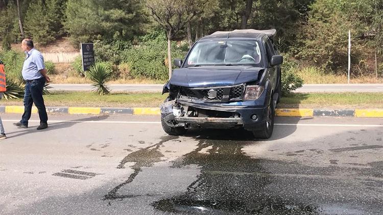 Karabükte trafik kazası: 2 yaralı