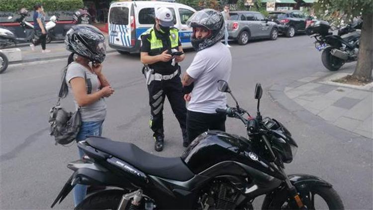 Lüleburgaz’da motosiklet sürücülerine 18 bin lira ceza