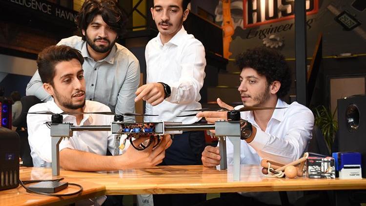 Üniversiteliler şirket kurup kişiye özel drone üretiyor... Seri üretime geçecekler