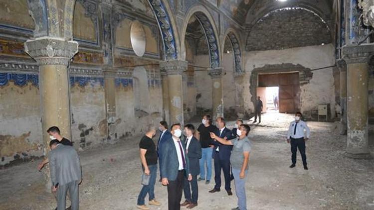 İl Kültür ve Turizm Müdürü Dursun, Tomarzadaki tarihi yapıları inceledi