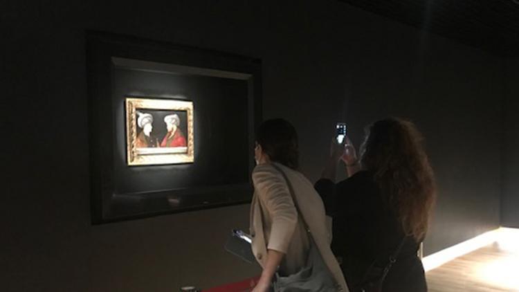 Fatih Sultan Mehmetin tablosu ziyarete açıldı