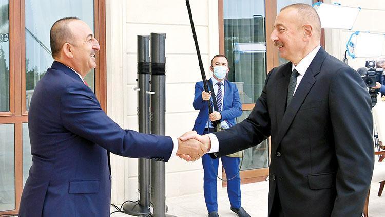 Çavuşoğlu: Yanınızdayız ; Aliyev: Müteşekkiriz