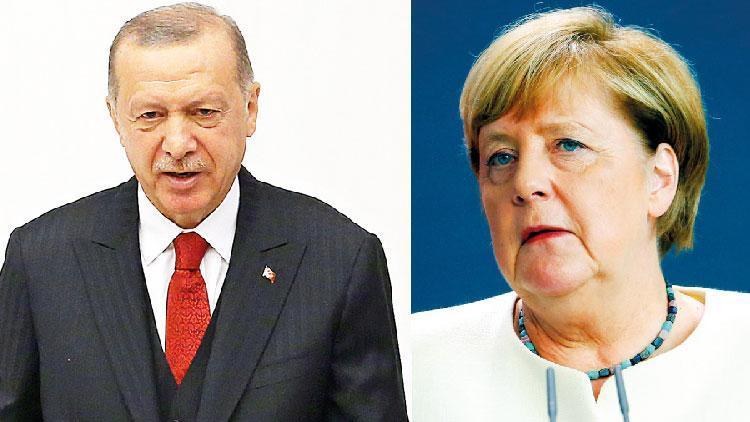 Erdoğan, Merkel ile görüştü | ‘AB, Yunanistan ve Rumlara boyun eğdi’